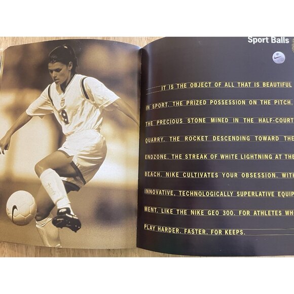 Vintage NIKE Catalog And Price List 1997 Performance Equipment Deion Sanders - Picture 5 of 16